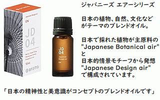 アロマオイルブレンドのコンセプト