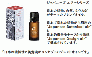 アロマオイルブレンドのコンセプト