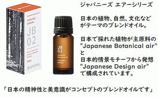 アロマオイルブレンドのコンセプト